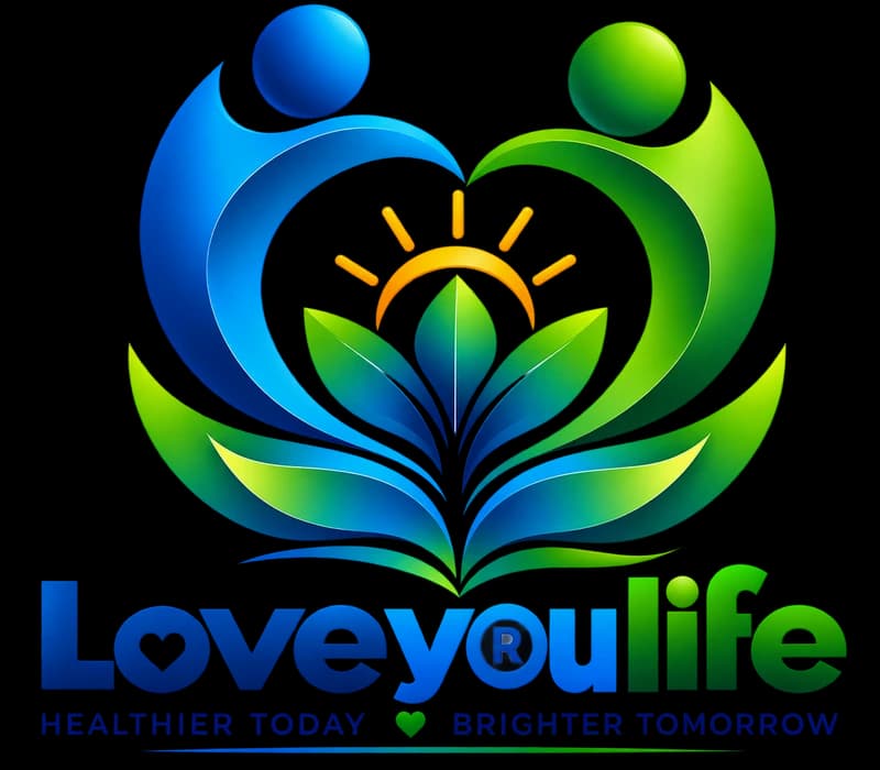 Love your life logo — Healthier today, brighter tomorrow
